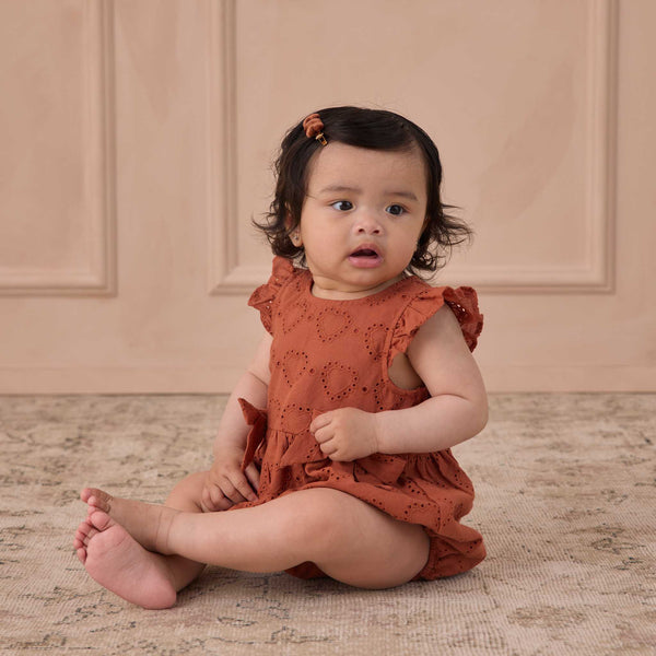 Noralee - Betsy Romper - Red