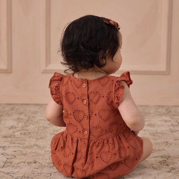 Noralee - Betsy Romper - Red