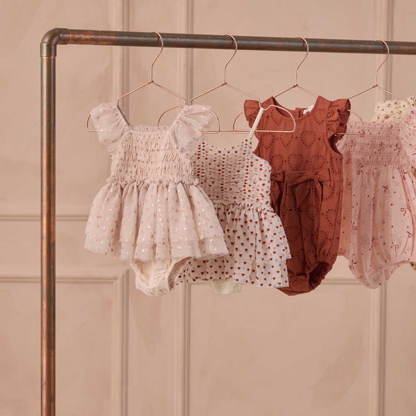 Noralee - Betsy Romper - Red