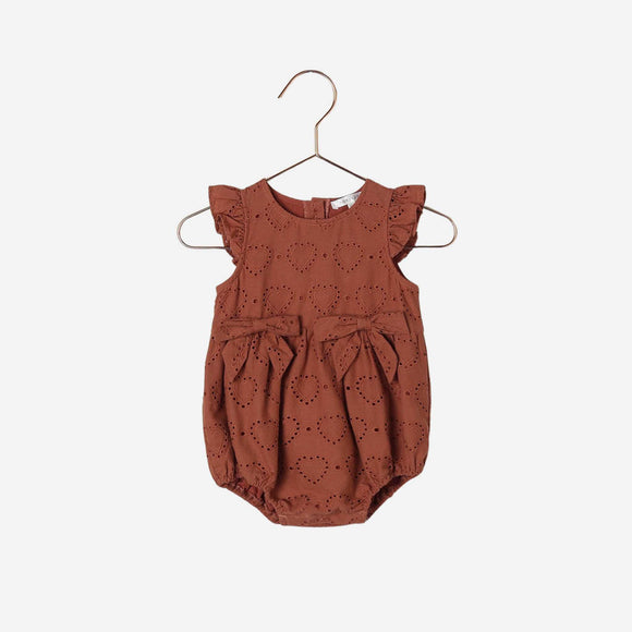 Noralee - Betsy Romper - Red