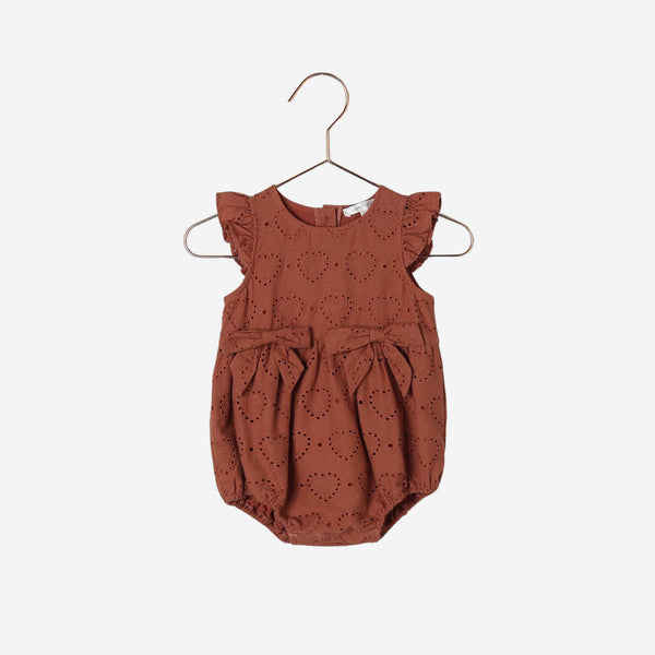 Noralee - Betsy Romper - Red