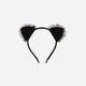 Noralee - Cat Headband - Black