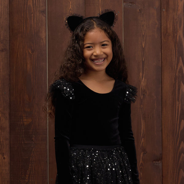Noralee - Cat Headband - Black