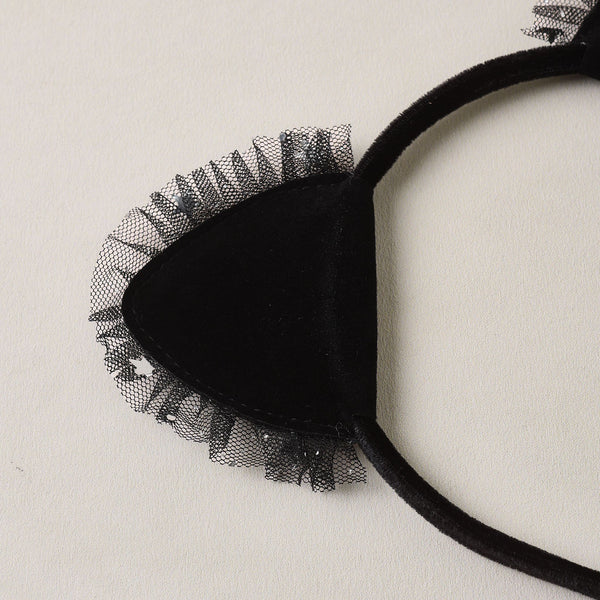 Noralee - Cat Headband - Black