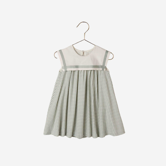 Noralee - Daisy Dress - Eucalyptus Check