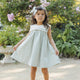 Noralee - Daisy Dress - Eucalyptus Check