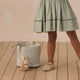 Noralee - Easter Basket - Eucalyptus Check 
