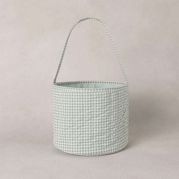 Noralee - Easter Basket - Eucalyptus Check 