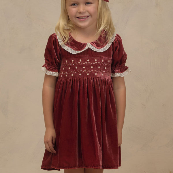 Noralee -  Elizabeth Dress - Ruby