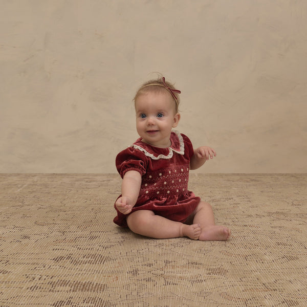Noralee -  Elizabeth Romper - Ruby