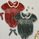 Noralee -  Elizabeth Romper - Ruby