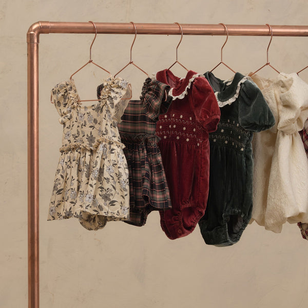 Noralee -  Elizabeth Romper - Ruby