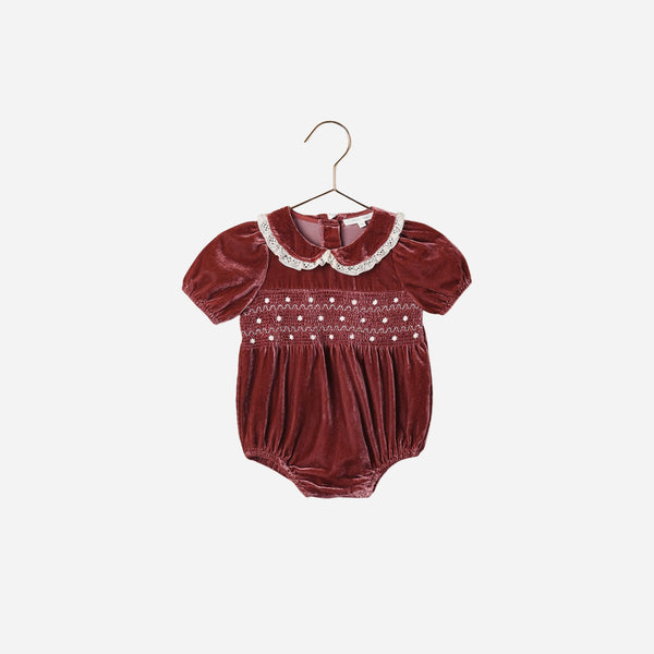 Noralee -  Elizabeth Romper - Ruby