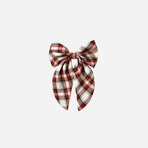 Noralee -  Everly Bow - Holiday Tartan