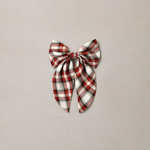 Noralee -  Everly Bow - Holiday Tartan