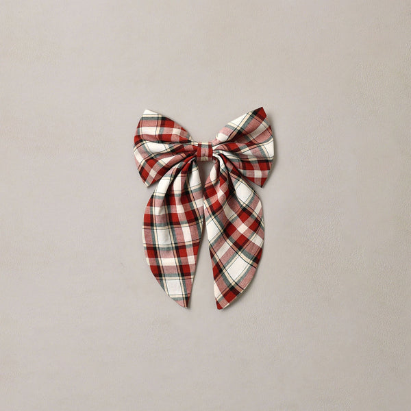 Noralee -  Everly Bow - Holiday Tartan