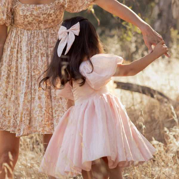 Noralee - Everly Bow - Rose Shimmer