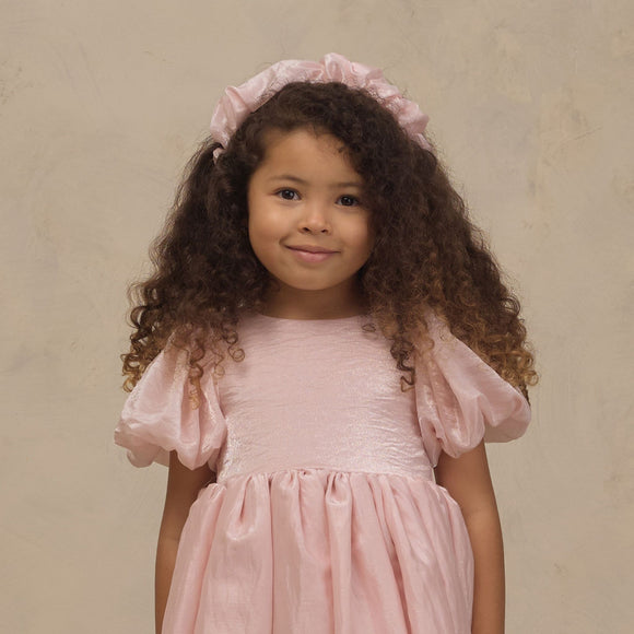 Noralee - Gathered Headband - Rose Shimmer