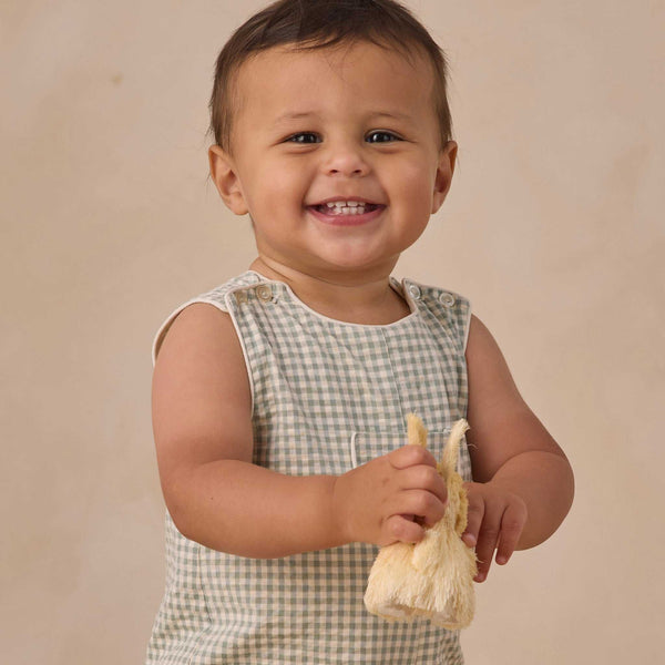 Noralee - Georgie Romper - Eucalyptus Check