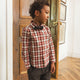 Noralee -  Harrison Button Down - Holiday Tartan