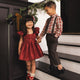 Noralee -  Harrison Button Down - Holiday Tartan