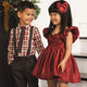 Noralee -  Harrison Button Down - Holiday Tartan