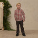 Noralee -  Harrison Button Down - Holiday Tartan