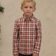 Noralee -  Harrison Button Down - Holiday Tartan