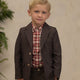Noralee -  Harrison Button Down - Holiday Tartan