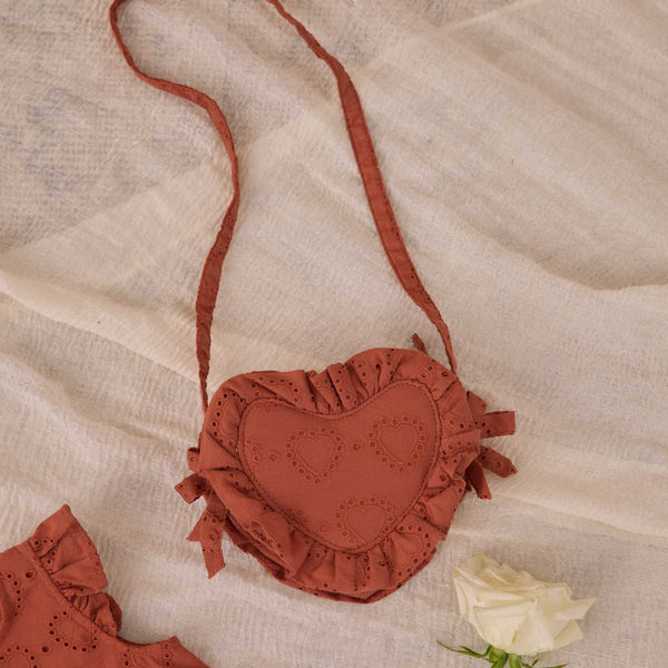 Noralee - Heart Purse - Red