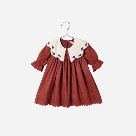 Noralee -  Mabel Dress - Ruby