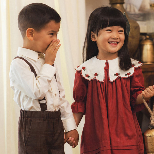 Noralee -  Mabel Dress - Ruby