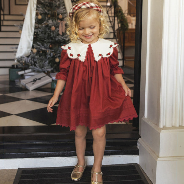 Noralee -  Mabel Dress - Ruby