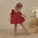 Noralee -  Mabel Dress - Ruby