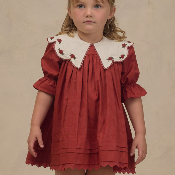 Noralee -  Mabel Dress - Ruby