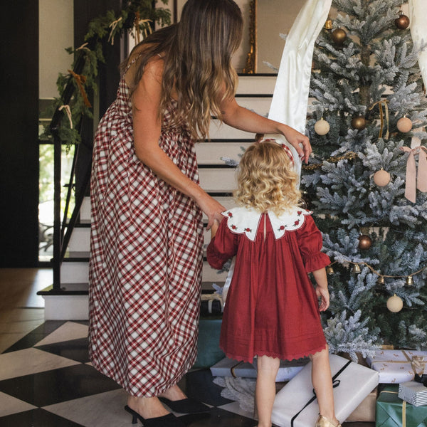 Noralee -  Mabel Dress - Ruby