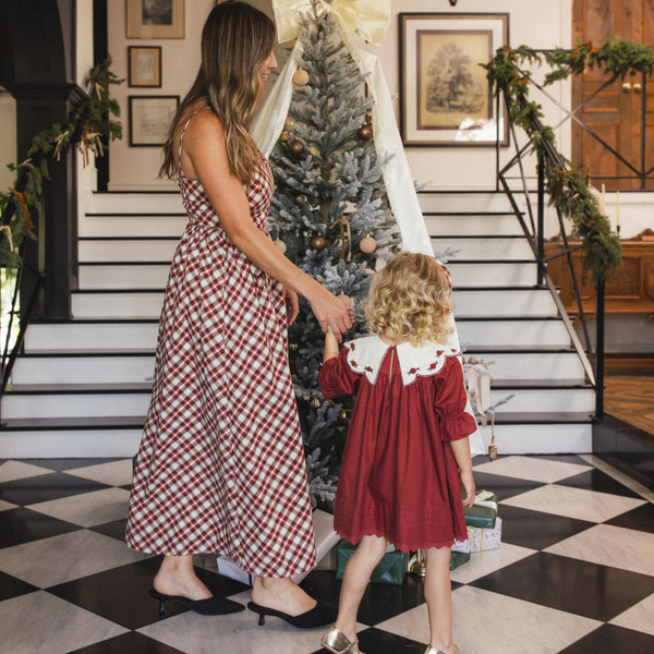 Noralee -  Mabel Dress - Ruby