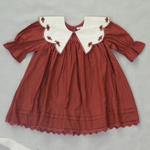 Noralee -  Mabel Dress - Ruby