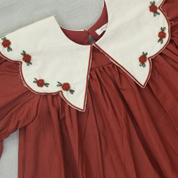 Noralee -  Mabel Dress - Ruby