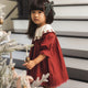 Noralee -  Mabel Dress - Ruby