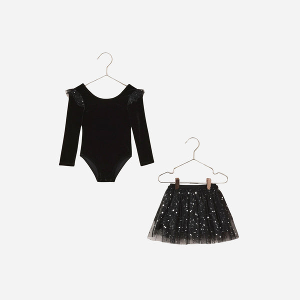 Noralee - Pixie Tutu Set - Black