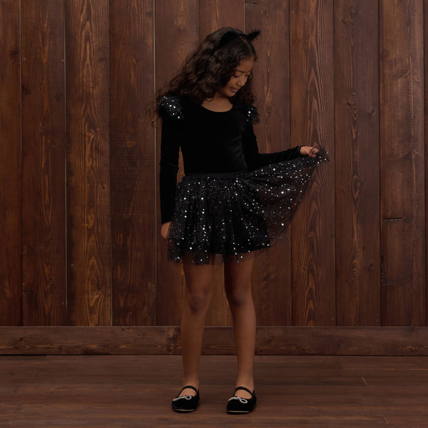 Noralee - Pixie Tutu Set - Black