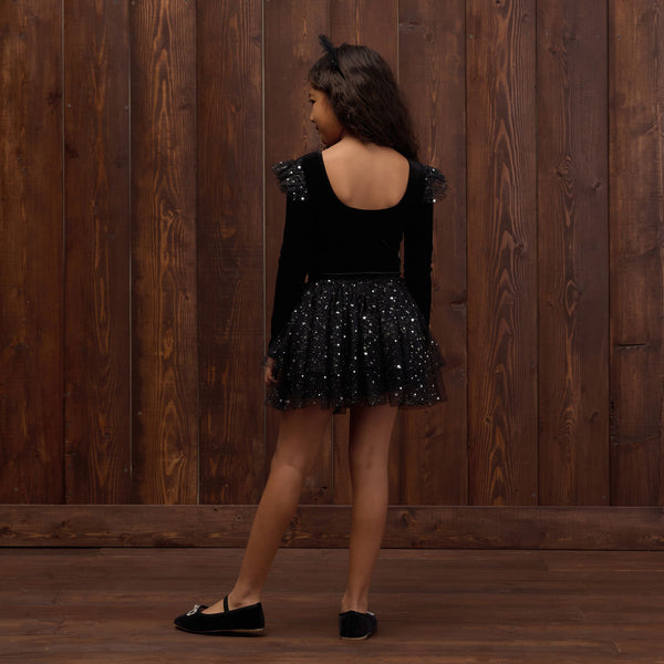 Noralee - Pixie Tutu Set - Black