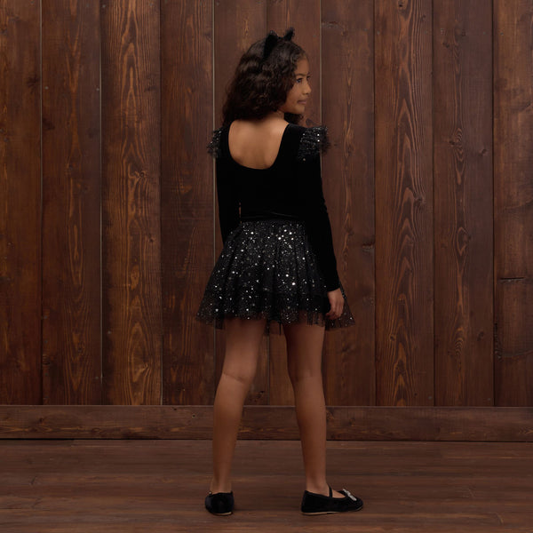 Noralee - Pixie Tutu Set - Black