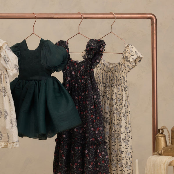 Noralee -  Sofia Dress - Green Shimmer