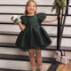 Noralee -  Sofia Dress - Green Shimmer