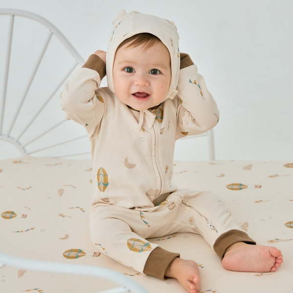 Norsu Organic - Baby Organic Cotton Zip-Up Sleeper - Fantasy