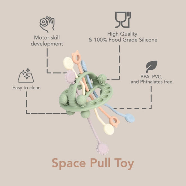 Noüka - Space Pull Toy - Light Spring