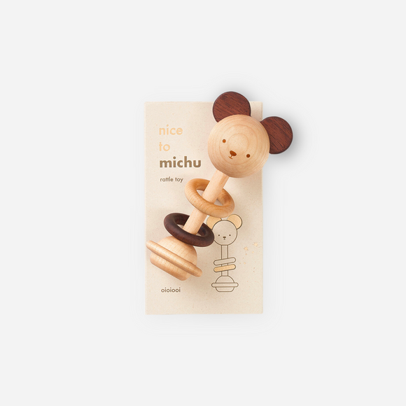 Oioiooi - Nice to Michu Baby Rattle