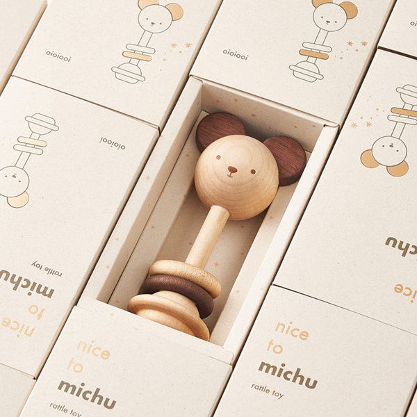Oioiooi - Nice to Michu Baby Rattle